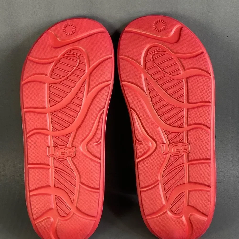 UGG Sport Men’s Yeah Slide Samba Red sandals size 11